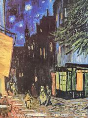 MaxSold Auction: Decorative Print After Van Gogh “Café Terrace at Night” – Art Bellissimo - Toronto (Ontario, Canada) SELLER MANAGED Moving Online Auction - 1/2  Wellesley Street East