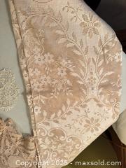 MaxSold Auction: Estate Collection of Vintage Lace & Linen Tablecloths, Runners & Decorative Linens  - Toronto (Ontario, Canada) SELLER MANAGED Moving Online Auction - 1/2  Wellesley Street East
