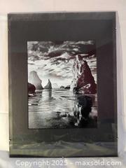 MaxSold Auction: Framed Black & White Coastal Photograph – “Bandon Evening Glow” by Stephanie Ames - Toronto (Ontario, Canada) SELLER MANAGED Moving Online Auction - 1/2  Wellesley Street East