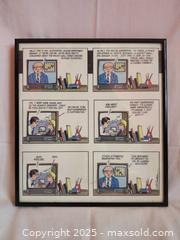 MaxSold Auction: Framed “Leading Indicators” Comic Strip Print – Investment Banker Humor  - Toronto (Ontario, Canada) SELLER MANAGED Moving Online Auction - 1/2  Wellesley Street East