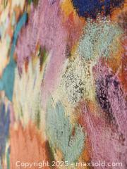 MaxSold Auction: Framed Original Abstract Floral “Garden Series” Painting – Signed KM Graham, Dated 1 - Toronto (Ontario, Canada) SELLER MANAGED Moving Online Auction - 1/2  Wellesley Street East