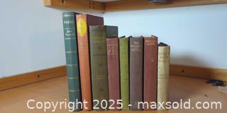 MaxSold Auction: Group of Vintage Hardcover Books – Literary, Travel & Classic Titles (Decorative Spines)  - Toronto (Ontario, Canada) SELLER MANAGED Moving Online Auction - 1/2  Wellesley Street East