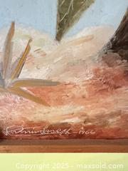 MaxSold Auction: Haitian “Tree of Life” Painting by Jasmin Joseph, Signed & Dated 1966 - Toronto (Ontario, Canada) SELLER MANAGED Moving Online Auction - 1/2  Wellesley Street East