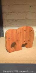 MaxSold Auction: Handcrafted Wooden Elephant Puzzle – The Playmill, Maine (Vintage) - Toronto (Ontario, Canada) SELLER MANAGED Moving Online Auction - 1/2  Wellesley Street East