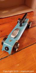 MaxSold Auction: Handmade Upcycled Wooden Race Car – Mixed Salvaged Parts  - Toronto (Ontario, Canada) SELLER MANAGED Moving Online Auction - 1/2  Wellesley Street East