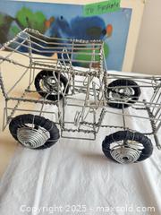 MaxSold Auction: Handmade Wire & Scrap Metal Folk Art Sculptures – Vehicles, Bikes & Figures (Group Lot)  - Toronto (Ontario, Canada) SELLER MANAGED Moving Online Auction - 1/2  Wellesley Street East