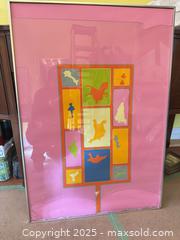 MaxSold Auction: Harold Town — Child’s Pursuit Through Rear View Mirror — Original Serigraph (1972) - Toronto (Ontario, Canada) SELLER MANAGED Moving Online Auction - 1/2  Wellesley Street East