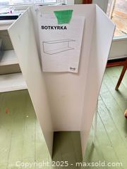 MaxSold Auction: IKEA BOTKYRKA Wall Shelf – White, Modern Floating Design  - Toronto (Ontario, Canada) SELLER MANAGED Moving Online Auction - 1/2  Wellesley Street East