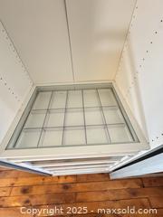 MaxSold Auction: IKEA Wardrobe Unit (5 ft Wide) with Mirrored Sliding Doors & Interior Storage - Toronto (Ontario, Canada) SELLER MANAGED Moving Online Auction - 1/2  Wellesley Street East