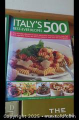 MaxSold Auction: Italian Cookbook Collection – Elizabeth David, Italian Kitchen Bible & More (5 Books)  - Toronto (Ontario, Canada) SELLER MANAGED Moving Online Auction - 1/2  Wellesley Street East