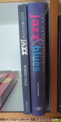 MaxSold Auction: Jazz & Blues Reference Books Collection – World of Jazz, Encyclopedia of Jazz & Blues, Blu - Toronto (Ontario, Canada) SELLER MANAGED Moving Online Auction - 1/2  Wellesley Street East