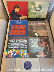 MaxSold Auction: JFK Inaugural Address LP + Patriotic & Choral Vinyl Records (7 LPs Total) - Toronto (Ontario, Canada) SELLER MANAGED Moving Online Auction - 1/2  Wellesley Street East