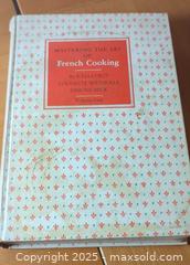 MaxSold Auction: Julia Child – Mastering the Art of French Cooking, Vol. 1 (1971 Knopf) – Inscribed - Toronto (Ontario, Canada) SELLER MANAGED Moving Online Auction - 1/2  Wellesley Street East