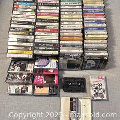 MaxSold Auction: Large Collection of Jazz Cassette Tapes – Miles Davis, Charlie Parker, Oscar Peterson, Son - Toronto (Ontario, Canada) SELLER MANAGED Moving Online Auction - 1/2  Wellesley Street East