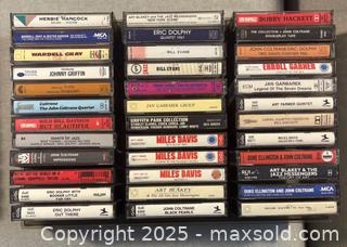 MaxSold Auction: Large Jazz & Classic Music Cassette Collection – Miles Davis, Coltrane, Ellington & More ( - Toronto (Ontario, Canada) SELLER MANAGED Moving Online Auction - 1/2  Wellesley Street East