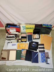 MaxSold Auction: Large Lot of Office Supplies, Notebooks, Sketch Pads, Diaries, Stationery & File Folders - Toronto (Ontario, Canada) SELLER MANAGED Moving Online Auction - 1/2  Wellesley Street East