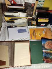 MaxSold Auction: Large Lot of Office Supplies, Notebooks, Sketch Pads, Diaries, Stationery & File Folders - Toronto (Ontario, Canada) SELLER MANAGED Moving Online Auction - 1/2  Wellesley Street East