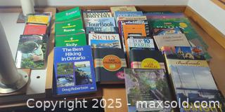 MaxSold Auction: Large Lot of Travel Guidebooks & Language Guides – Europe, USA & Canada (Approx. 20+ Books - Toronto (Ontario, Canada) SELLER MANAGED Moving Online Auction - 1/2  Wellesley Street East