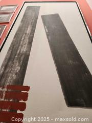 MaxSold Auction: Large Modern Abstract Stretched Canvas Painting - Toronto (Ontario, Canada) SELLER MANAGED Moving Online Auction - 1/2  Wellesley Street East