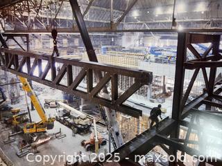 MaxSold Auction: Large Signed Photographic Print by Norm Betts – Industrial Interior, 2012  - Toronto (Ontario, Canada) SELLER MANAGED Moving Online Auction - 1/2  Wellesley Street East