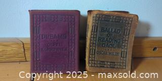 MaxSold Auction: Little Leather Library Miniature Books – Oscar Wilde & Olive Schreiner (Early 20th C.)  - Toronto (Ontario, Canada) SELLER MANAGED Moving Online Auction - 1/2  Wellesley Street East
