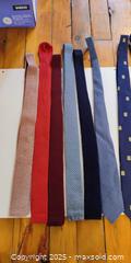 MaxSold Auction: Lot of 10 Men’s Wool & Wool-Blend Neckties – Textured & Woven Styles  - Toronto (Ontario, Canada) SELLER MANAGED Moving Online Auction - 1/2  Wellesley Street East