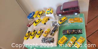 MaxSold Auction: Lot of 20 Die-Cast Vehicles – Taxi, Service & Utility Cars with Van - Toronto (Ontario, Canada) SELLER MANAGED Moving Online Auction - 1/2  Wellesley Street East