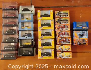MaxSold Auction: Lot of 28 Die-Cast Model Cars – Oxford, Matchbox Superfast, Transport Treasures & More - Toronto (Ontario, Canada) SELLER MANAGED Moving Online Auction - 1/2  Wellesley Street East