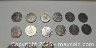 MaxSold Auction: Lot of 28 Spain Coins – Peseta & 5 Pesetas Assorted Mix (Pre-Euro Spanish Currency)  - Toronto (Ontario, Canada) SELLER MANAGED Moving Online Auction - 1/2  Wellesley Street East