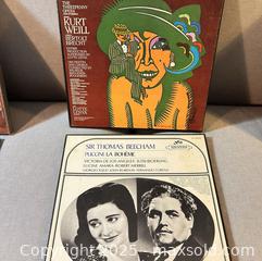 MaxSold Auction: Lot of 6 Opera & Theatre Vinyl Records – Handel, Weill, Gilbert & Sullivan & More  - Toronto (Ontario, Canada) SELLER MANAGED Moving Online Auction - 1/2  Wellesley Street East
