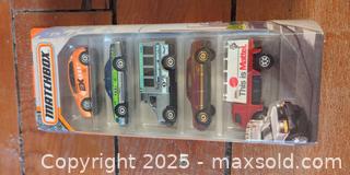 MaxSold Auction: Matchbox Five-Pack Vehicle Sets – Lot of 4 Sealed Packs (20 Cars Total) - Toronto (Ontario, Canada) SELLER MANAGED Moving Online Auction - 1/2  Wellesley Street East