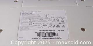 MaxSold Auction: Microsoft Wireless Keyboard 850 – Full-Size Keyboard (Model 850) - Toronto (Ontario, Canada) SELLER MANAGED Moving Online Auction - 1/2  Wellesley Street East