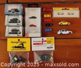 MaxSold Auction: Mixed HO & N Scale Model Cars Lot – Oxford, Wiking, Busch, Herpa & More - Toronto (Ontario, Canada) SELLER MANAGED Moving Online Auction - 1/2  Wellesley Street East
