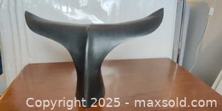 MaxSold Auction: Modern Whale Tail Sculptures & Coastal Decor Accents – Mixed Materials (3-Piece Lot) - Toronto (Ontario, Canada) SELLER MANAGED Moving Online Auction - 1/2  Wellesley Street East