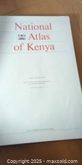 MaxSold Auction: National Atlas of Kenya – Large Format Government Cartographic Reference - Toronto (Ontario, Canada) SELLER MANAGED Moving Online Auction - 1/2  Wellesley Street East