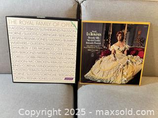 MaxSold Auction: Opera Vinyl Lot – “The Royal Family of Opera” 3-LP London Set + Verdi La Traviata (Beverly - Toronto (Ontario, Canada) SELLER MANAGED Moving Online Auction - 1/2  Wellesley Street East