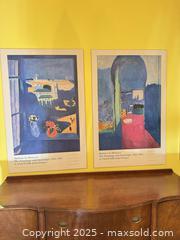 MaxSold Auction: Pair of Henri Matisse Exhibition Prints on Board – Matisse in Morocco (1912–1913) - Toronto (Ontario, Canada) SELLER MANAGED Moving Online Auction - 1/2  Wellesley Street East