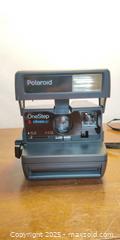 MaxSold Auction: Polaroid OneStep Instant Camera – Vintage Classic with Case & Original Box - Toronto (Ontario, Canada) SELLER MANAGED Moving Online Auction - 1/2  Wellesley Street East