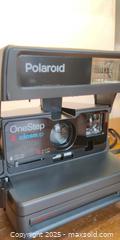 MaxSold Auction: Polaroid OneStep Instant Camera – Vintage Classic with Case & Original Box - Toronto (Ontario, Canada) SELLER MANAGED Moving Online Auction - 1/2  Wellesley Street East