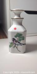 MaxSold Auction: Porcelaine de Paris Bird Motif Vanity Bottle & Covered Jar with Miniature Figurine - Toronto (Ontario, Canada) SELLER MANAGED Moving Online Auction - 1/2  Wellesley Street East