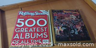 MaxSold Auction: Rolling Stone Magazine – Special Collector’s Issues (2) – 500 Greatest Albums of All Time  - Toronto (Ontario, Canada) SELLER MANAGED Moving Online Auction - 1/2  Wellesley Street East