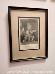 MaxSold Auction: Set of Five Vintage Framed Engravings – 19th-Century Style Scenes - Toronto (Ontario, Canada) SELLER MANAGED Moving Online Auction - 1/2  Wellesley Street East