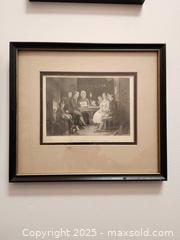 MaxSold Auction: Set of Five Vintage Framed Engravings – 19th-Century Style Scenes - Toronto (Ontario, Canada) SELLER MANAGED Moving Online Auction - 1/2  Wellesley Street East