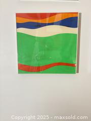 MaxSold Auction: Set of Four Mid-Century Abstract Colour-Field Paintings by Ross Brown (c. 1965)  - Toronto (Ontario, Canada) SELLER MANAGED Moving Online Auction - 1/2  Wellesley Street East