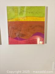 MaxSold Auction: Set of Four Mid-Century Abstract Colour-Field Paintings by Ross Brown (c. 1965)  - Toronto (Ontario, Canada) SELLER MANAGED Moving Online Auction - 1/2  Wellesley Street East