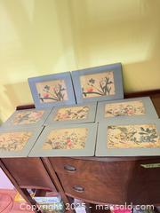MaxSold Auction: Set of Vintage Floral Hard Placemats – Made in England for Ferroni Canada (Lady Clare) - Toronto (Ontario, Canada) SELLER MANAGED Moving Online Auction - 1/2  Wellesley Street East