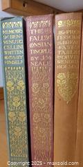MaxSold Auction: Set of Vintage J.M. Barrie & Wendell Holmes Books – Dent Edition, Decorative Gilt Cloth Bi - Toronto (Ontario, Canada) SELLER MANAGED Moving Online Auction - 1/2  Wellesley Street East