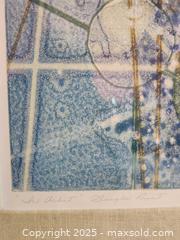 MaxSold Auction: Sheila Maki 1971 “In Orbit” Original Single Print (Monoprint), Framed  - Toronto (Ontario, Canada) SELLER MANAGED Moving Online Auction - 1/2  Wellesley Street East