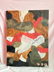 MaxSold Auction: Signed Abstract Collage by Lucie Simons – Arts & Letters Club Exhibition (2008–09) - Toronto (Ontario, Canada) SELLER MANAGED Moving Online Auction - 1/2  Wellesley Street East