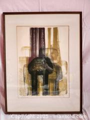 MaxSold Auction: Signed Limited Edition Abstract Lithograph, 1/10, Galerie Agnès Lefort, Montreal - Toronto (Ontario, Canada) SELLER MANAGED Moving Online Auction - 1/2  Wellesley Street East
